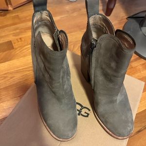 Ugg Pixley Womens bootie-olive green color